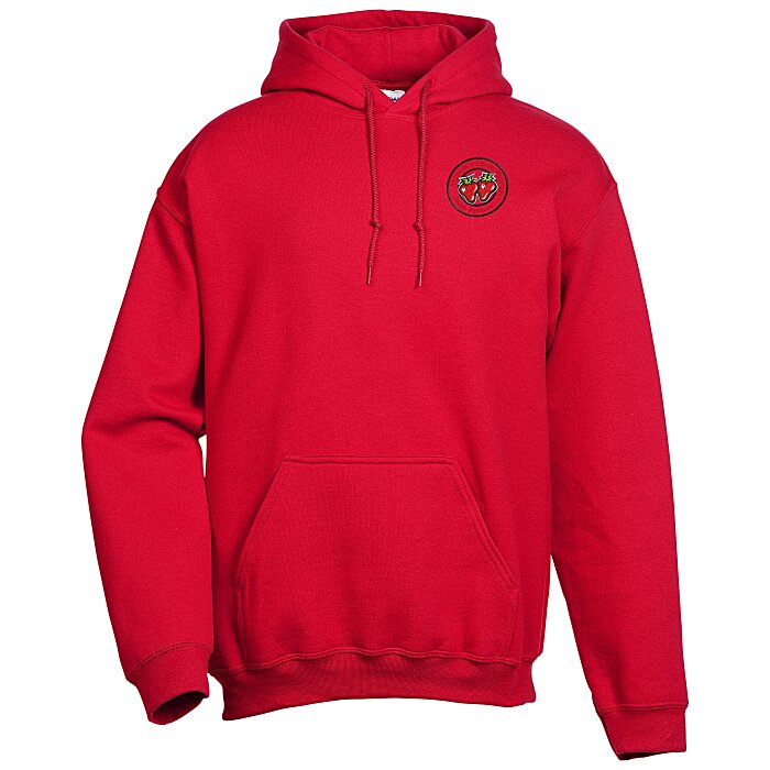 Custom Gildan 50/50 Adult Hooded Sweatshirt - Embroidered