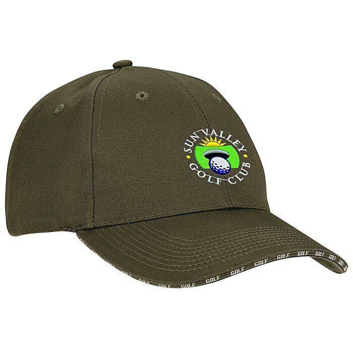 Custom Motion Sport Sandwich Peak Cap - Golf