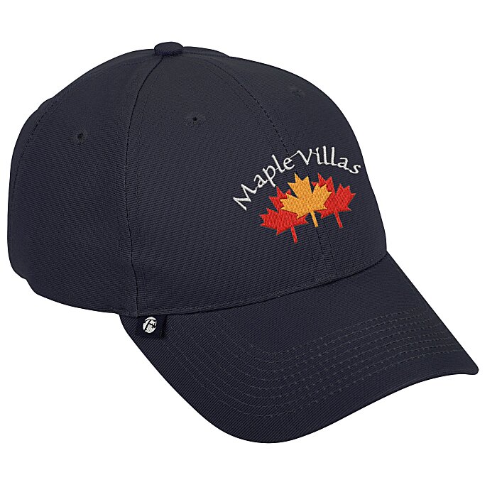 Custom Microcord Golf Cap with Tee Holder