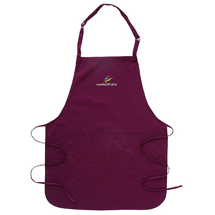 Custom Blue Generation Bib Apron
