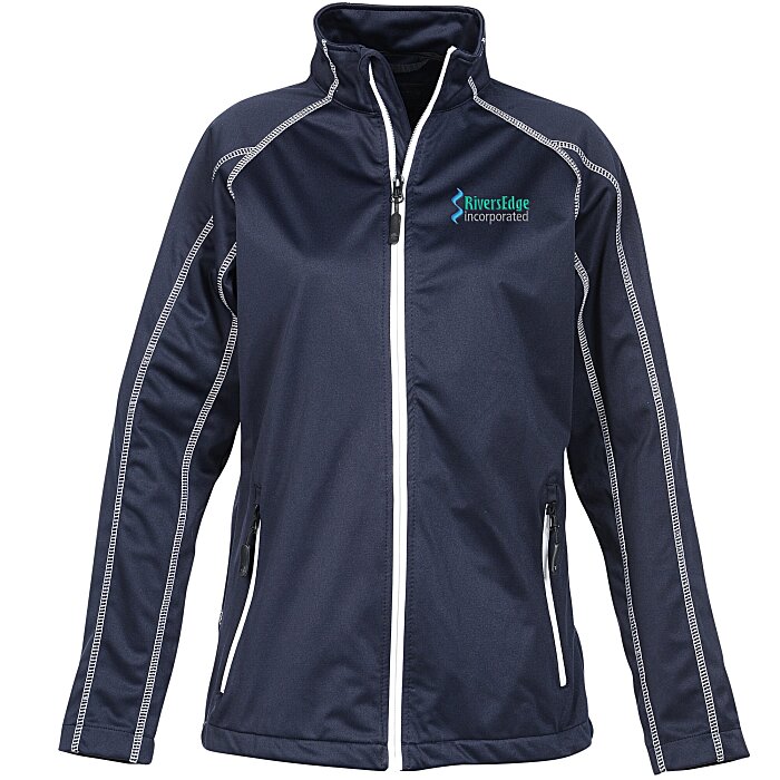Custom Contrast Stitch Sport Jacket - Ladies'