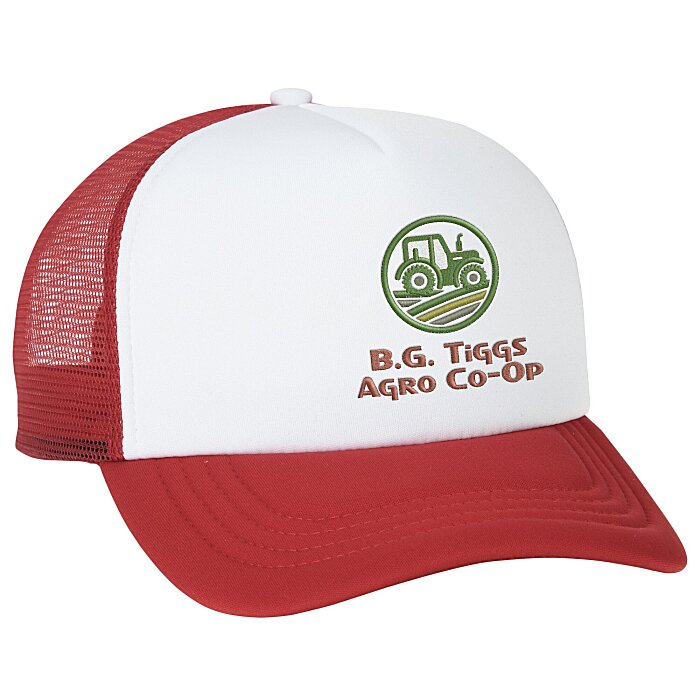 Custom Five Panel Foam Trucker Cap