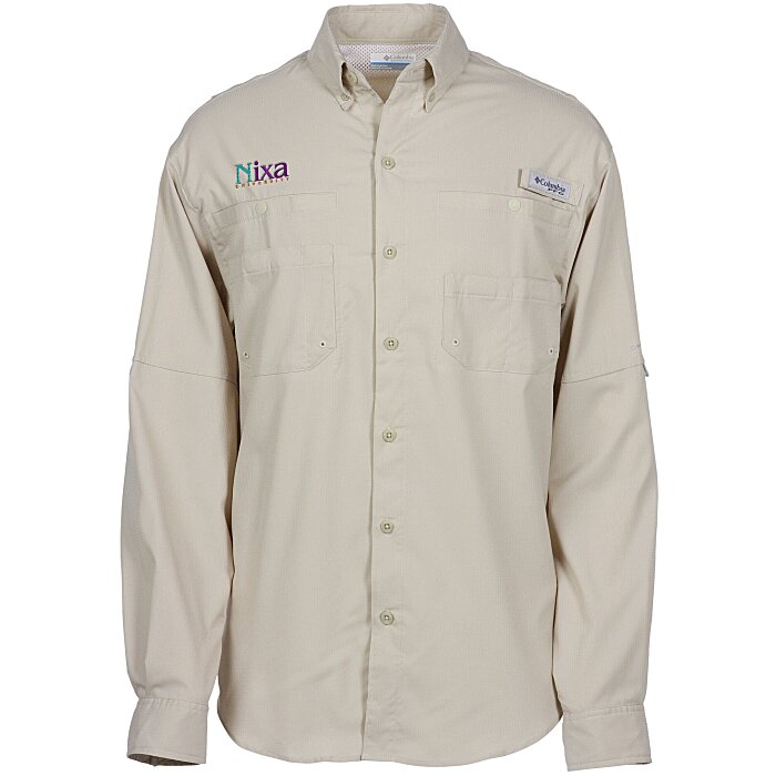 Custom Columbia Tamiami II Roll Sleeve Shirt