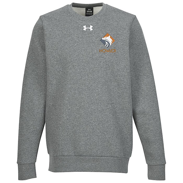 Custom Under Armour Team Icon Fleece Crewneck Sweatshirt