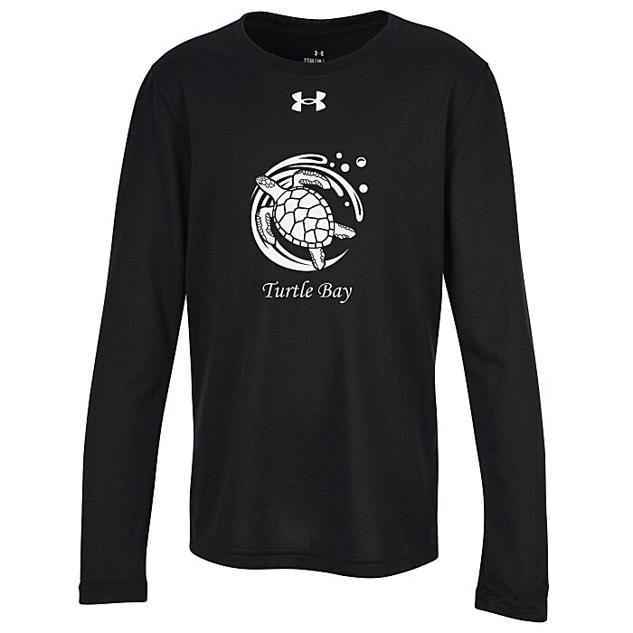 Custom Under Armour Team Tech Long Sleeve T-Shirt - Youth