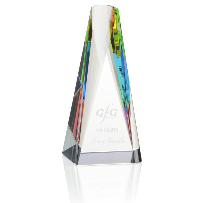 Custom Influential Crystal Award