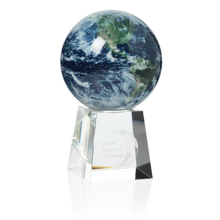 Custom Mova Globe Award - Satellite