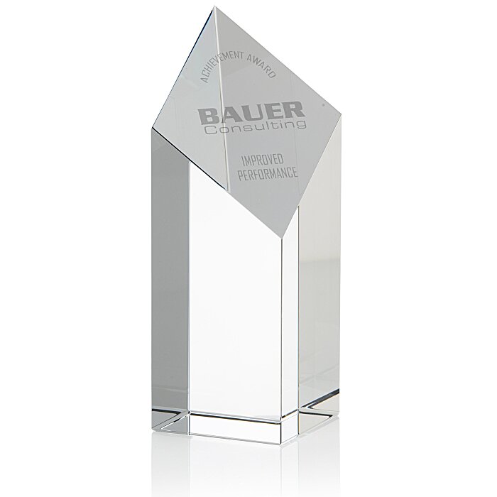 Custom Crystal Spectra Pillar - 7 1/2 inches