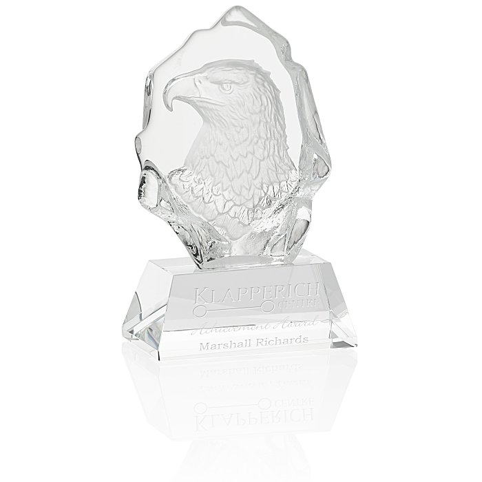 Custom Crystal Eagle Award