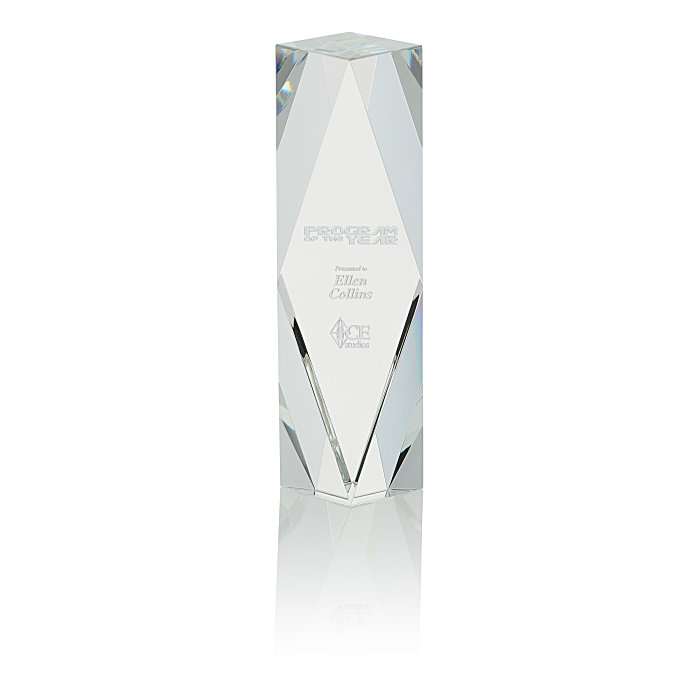 Custom President Crystal Tower - 8 inches