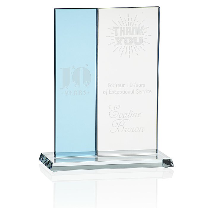 Custom Starfire Success Award - 9