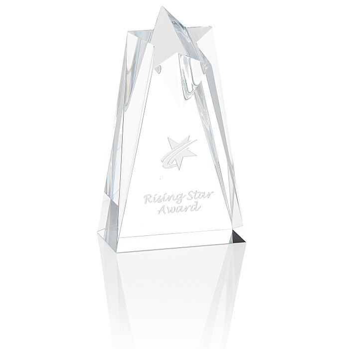 Custom Bright Star Acrylic Award - 6 inches