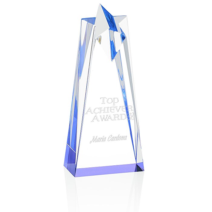 Custom Bright Star Acrylic Award - 8 inches