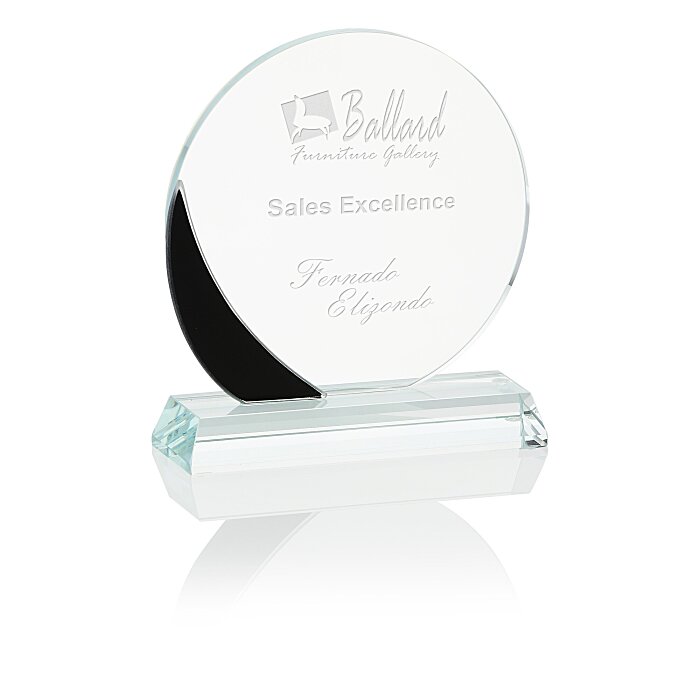 Custom Excel Starfire Award - 5 inches
