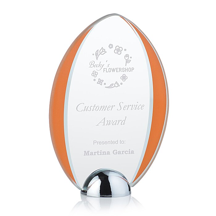 Custom Prima Starfire Award - 5 inches