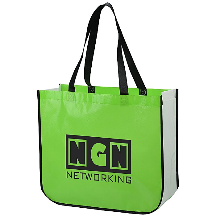Custom Laminated Large Fashion Tote