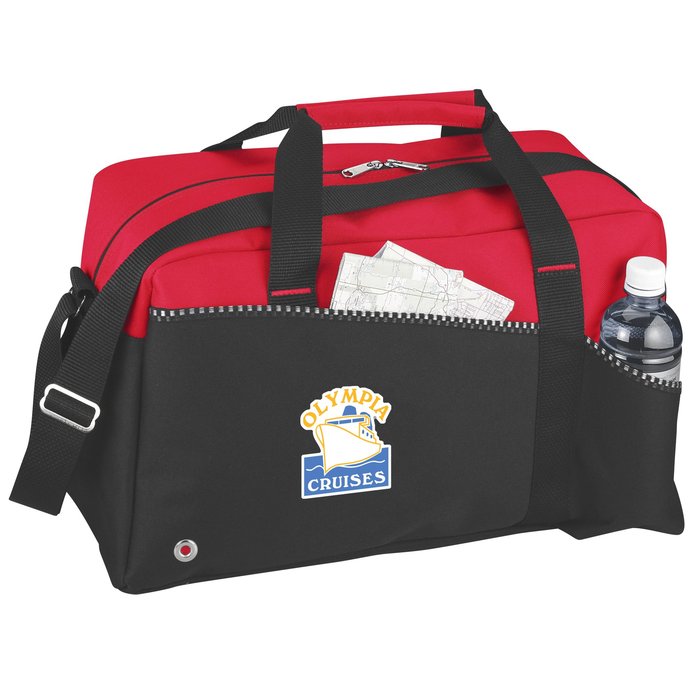 Custom Two-Tone Duffel Bag - Full Colour