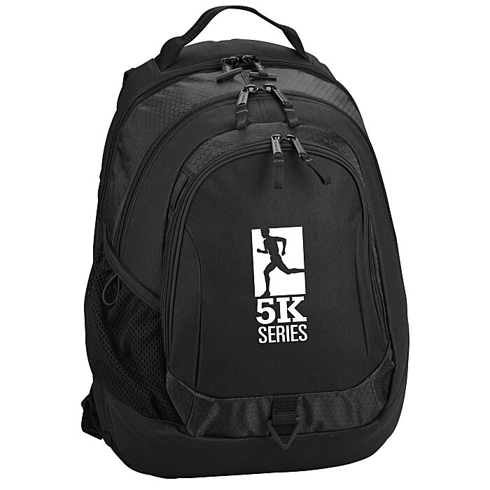 Custom Life in Motion Primary Laptop Backpack