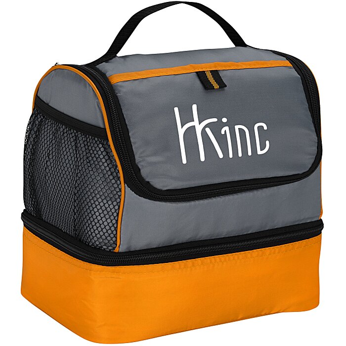 Custom Two Compartment Lunch Cooler