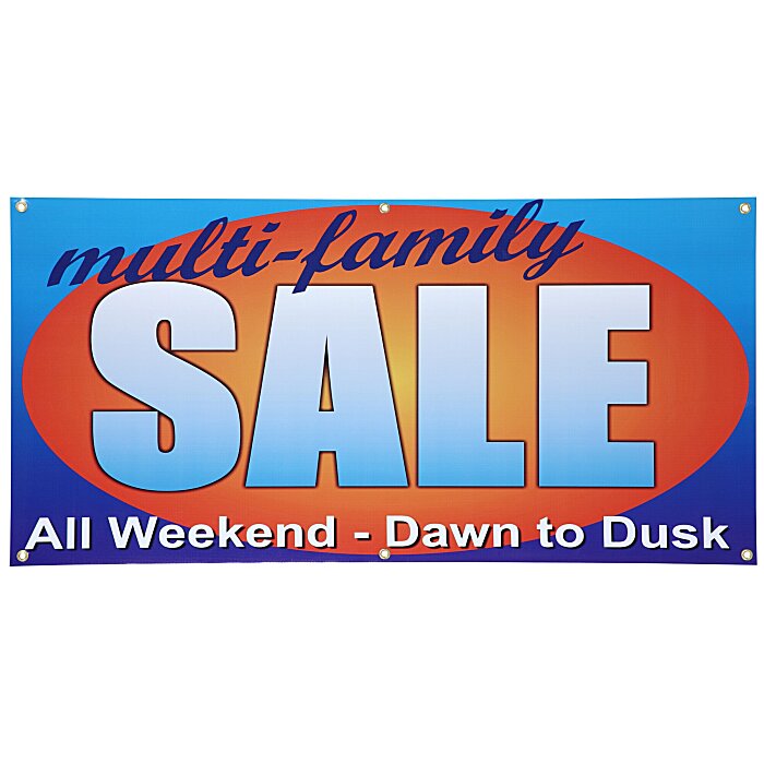Custom Value Indoor Banner - 2' x 4'
