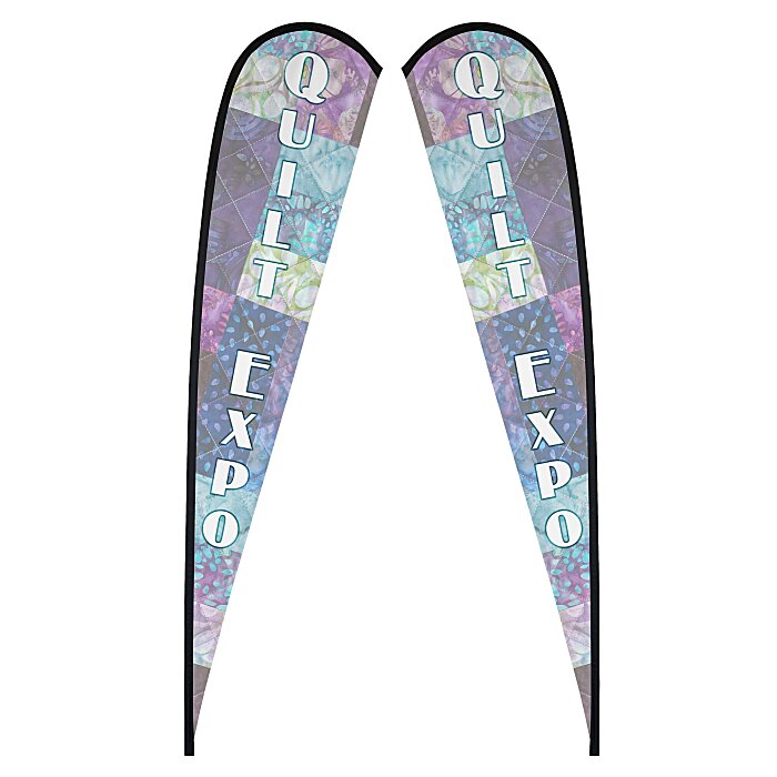 Custom Sail Sign - 14 feet - Two Sided - Replacement Graphic