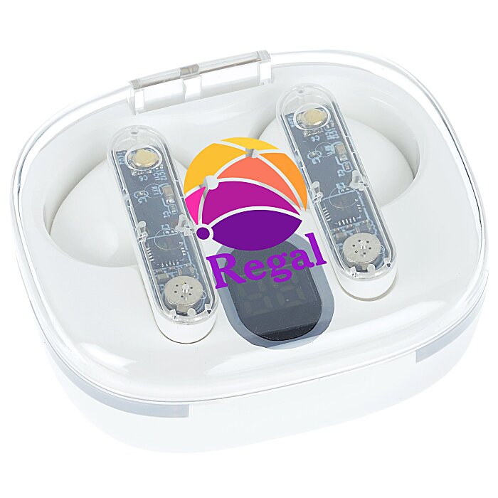 Custom Light-Up Display True Wireless Earbuds