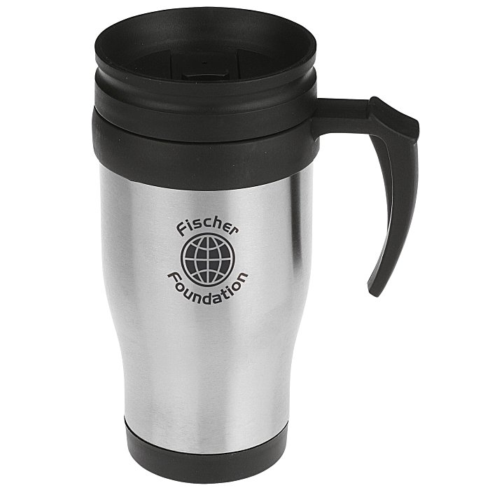 Custom Stainless Steel Travel Mug - 14 oz