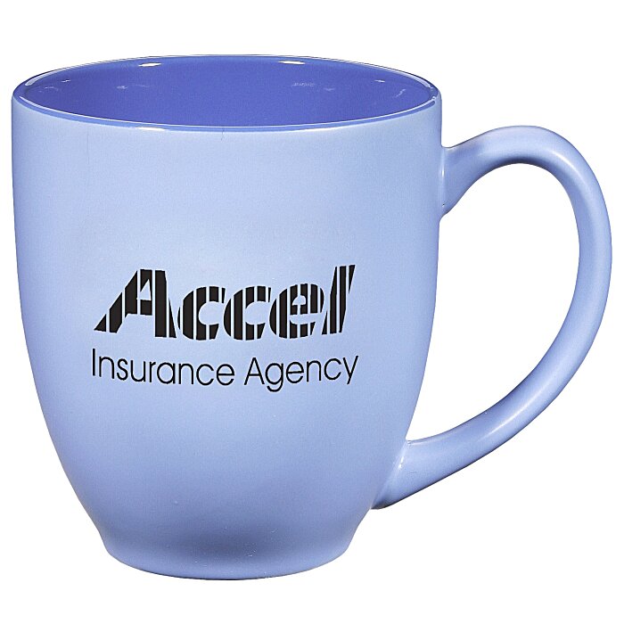 Custom Sebring Bistro Mug - 14 oz - Pastel