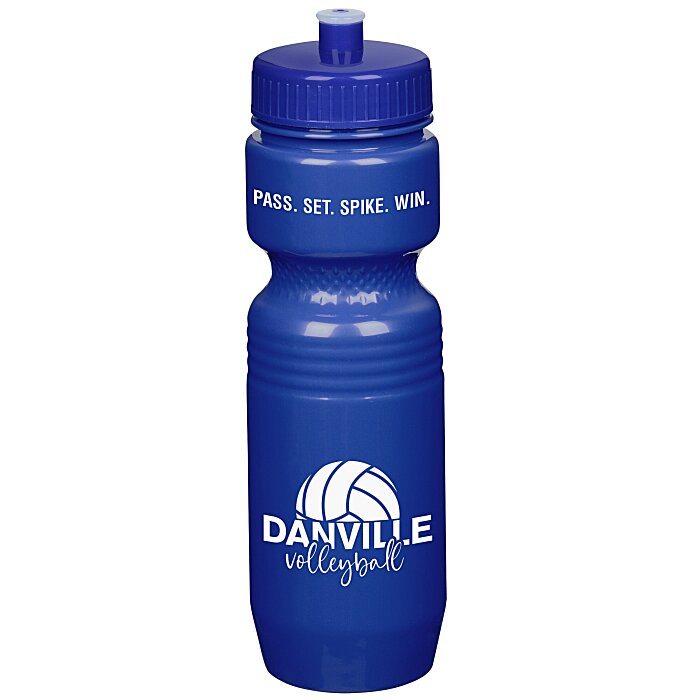 Custom Jogger Sport Bottle - 25 oz. - Opaque - Push Pull Lid