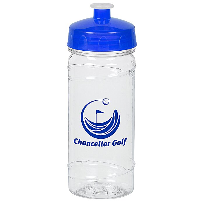 Custom Refresh Cyclone Water Bottle - 16 oz - Clear - 24 hr