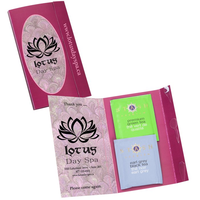 Custom Calling Card - Tea Assortment