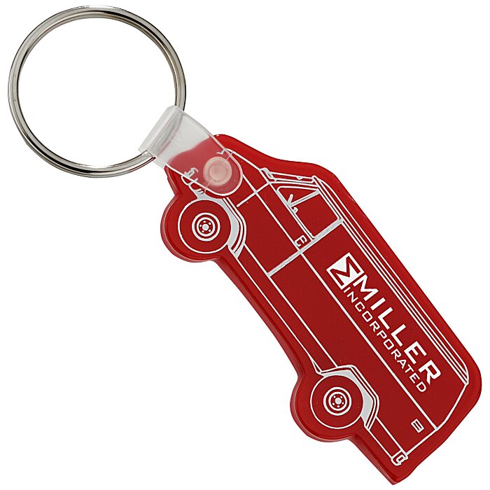 Custom Van Soft Keychain - Opaque