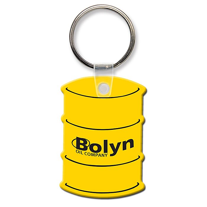 Custom Drum Soft Keychain - Opaque