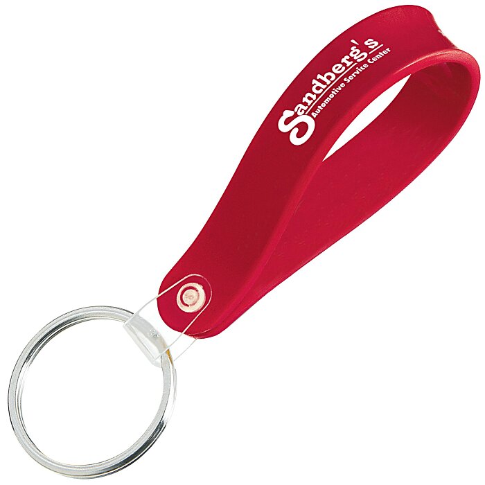 Custom Sof-Loop Keychain - Opaque