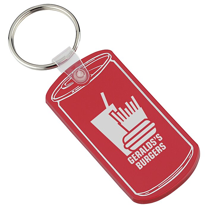 Custom Can Soft Keychain - Translucent