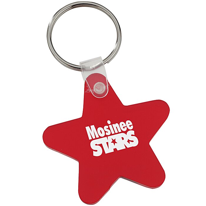 Custom Star Soft Keychain - Translucent