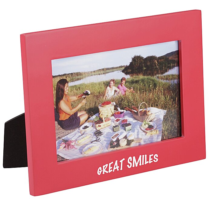 Custom Colour Wood Frame - 4 inches x 6 inches