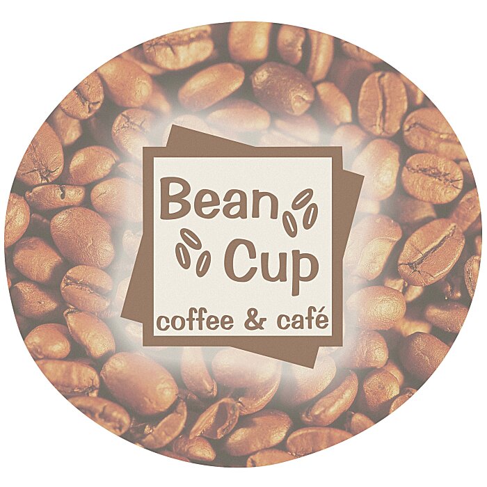 Custom Paperboard Coaster - Round - Full Colour