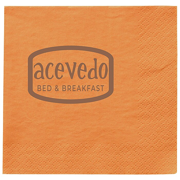 Custom Colourware Beverage Napkin - 2-ply