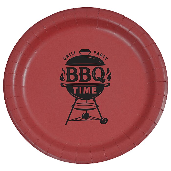 Custom Colourware Paper Plate - 9 inches