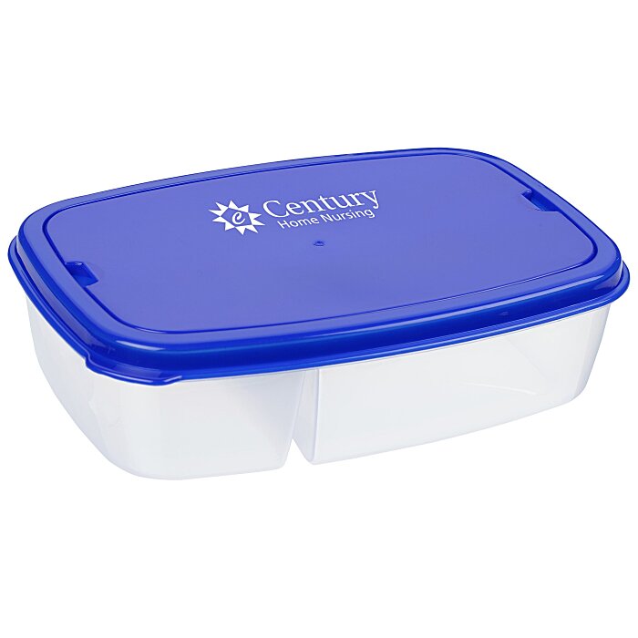 Custom Square Meal Lunch Container with Cutlery