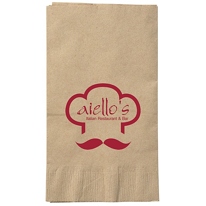 Custom Kraft Dinner Napkin - 2-ply