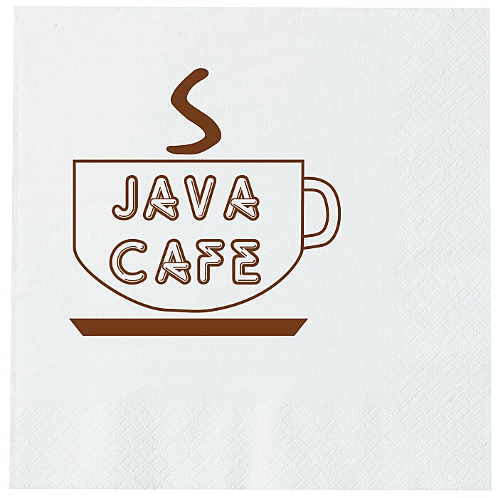 Custom Luncheon Napkin - 3-ply - White