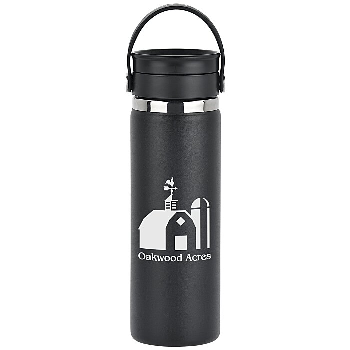 Custom Hydro Flask Wide Mouth with Flex Sip Lid - 20 oz