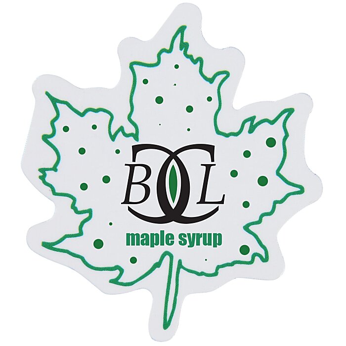 Custom Flat Flexible Magnet - Maple Leaf