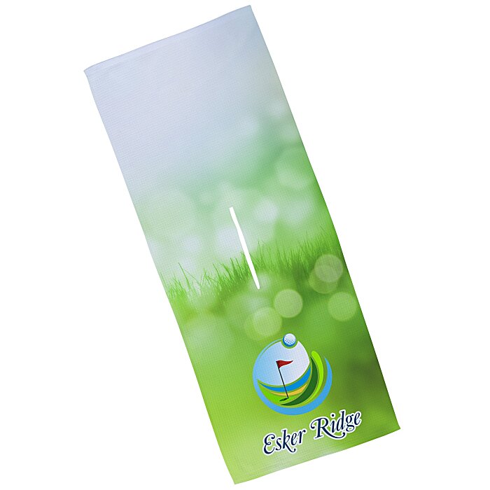 Custom Drape Easy Caddy Golf Towel