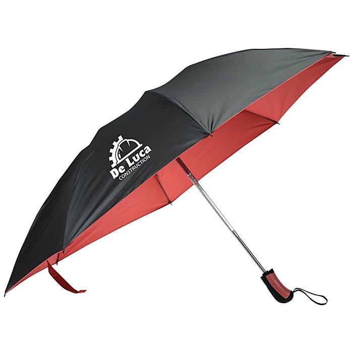 Custom Stay Dry Inversion Umbrella - 46 inch Arc