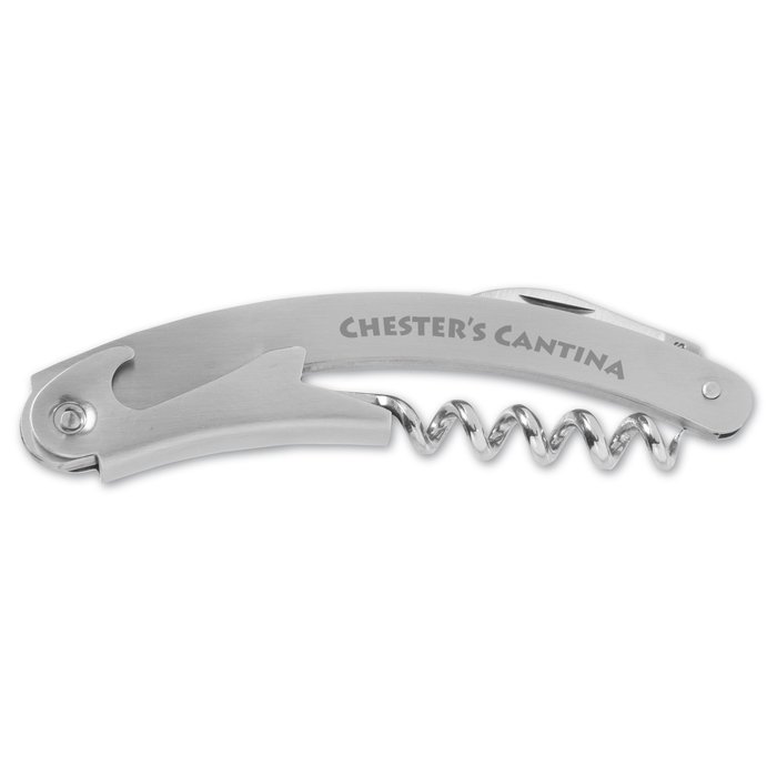 Custom Stainless-Steel Wine Opener