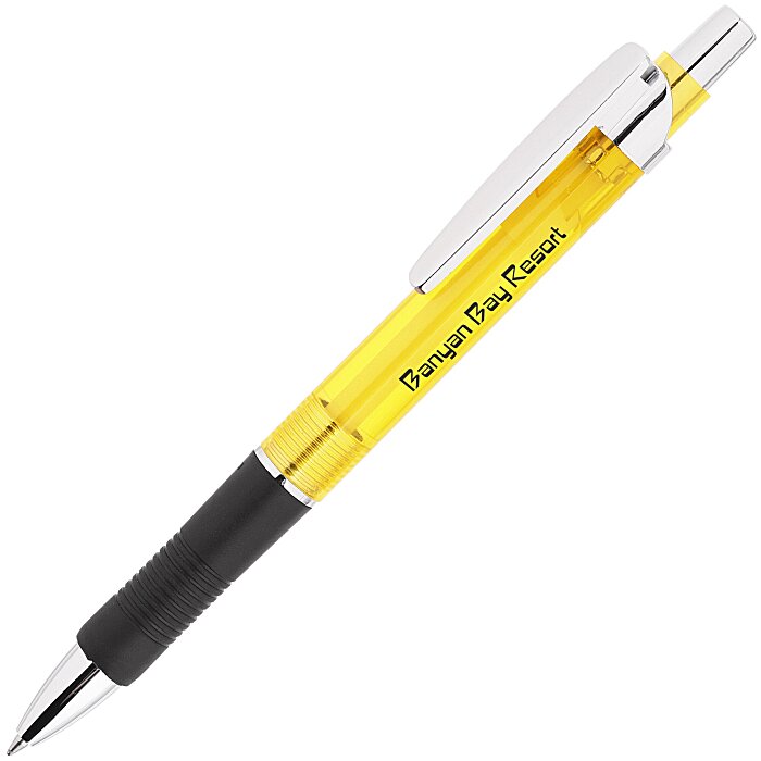 Custom Classic Slim Gel Pen - Translucent
