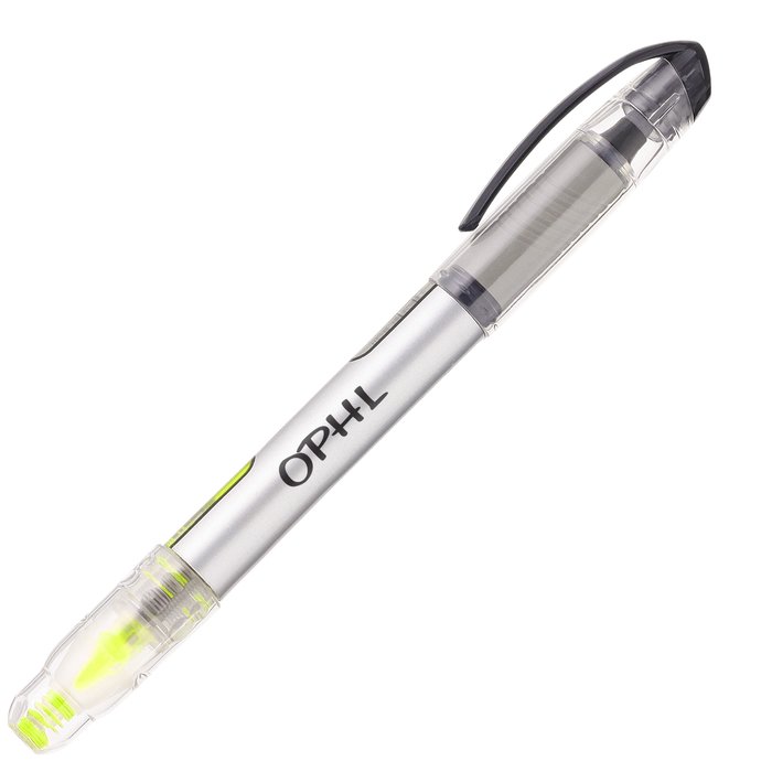 Custom Slim Roller/Highlighter Combo Pen